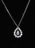 Affordable Luxury Jewelry 0.38ct Pear Lab-Grown Diamond Teardrop Necklace 18K gold