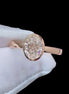 1 CT Oval Lab Grown Diamond Engagement Ring Bezel Set Modern Beauty