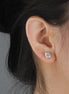 Affordable Luxury Jewelry Bezel Oval Lab-Grown Diamond Studs Earring (2.14 Ct. Tw.)