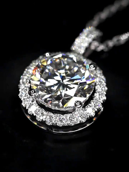 Affordable Luxury Jewelry 5-Carat Lab-Grown Diamond Necklace