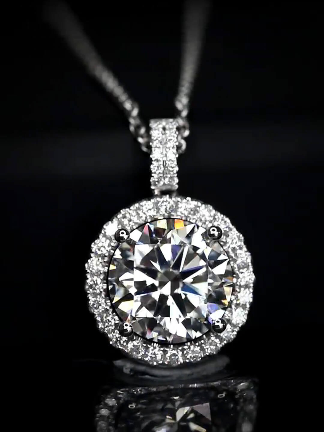 Affordable Luxury Jewelry 5-Carat Lab-Grown Diamond Necklace