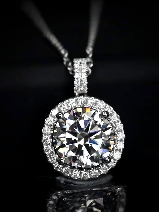 Affordable Luxury Jewelry 5-Carat Lab-Grown Diamond Necklace