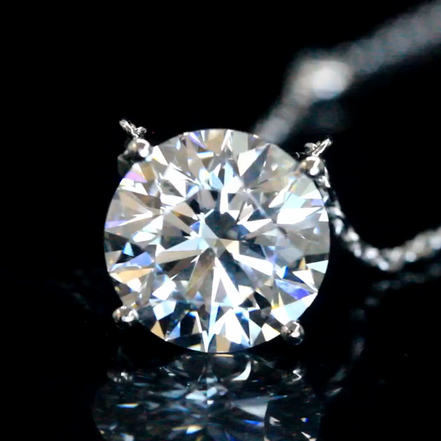 Affordable Luxury Jewelry Jewelry 6.5 Carat Lab-Grown Diamond Necklace