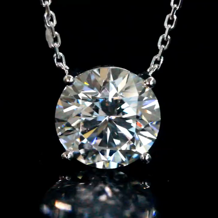Affordable Luxury Jewelry Jewelry 6.5 Carat Lab-Grown Diamond Necklace