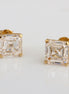 Affordable Luxury Jewelry Asscher Cut Lab Grown Diamond Studs Earrings (6.00 Ct. Tw.)