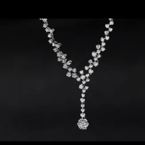 Affordable Luxury Jewelry Celestial-inspired Lab Grown Diamond Necklace