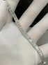 Affordable Luxury Jewelry Each 0.3-carat Emerald-Cut Lab-Grown Diamond Tennis Bracelet in Platinum 950