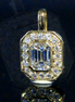Affordable Luxury Jewelry Emerald-Cut Lab Grown Diamond Pendant
