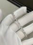 Affordable Luxury Jewelry Each 0.4-carat 0.18-carat Emerald-cut and Round Lab Grown Diamond Tennis Bracelet