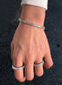 Affordable Luxury Jewelry Each 0.2-carat Emerald Cut Lab Grown Diamond Tennis Bracelet 18K Gold
