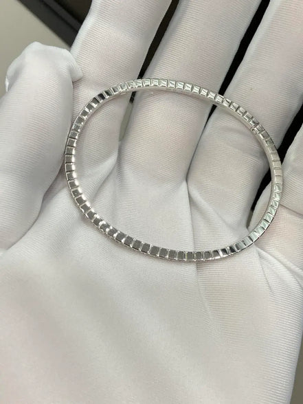 Affordable Luxury Jewelry Full Round Lab Grown Diamond Bangle