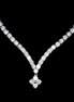 Affordable Luxury Jewelry Gala Diamond Necklace - 18K White Gold With Lab Grown Diamonds