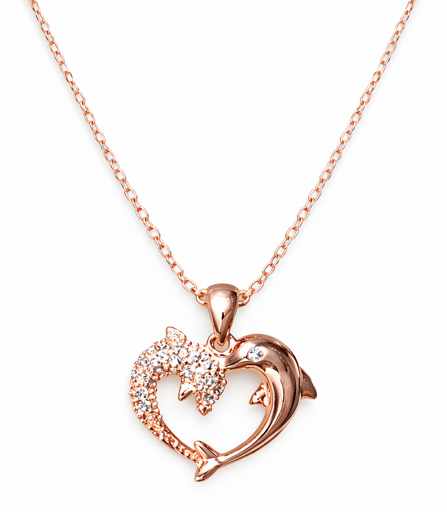 Endless Love Heart Silver Necklace 925 Silver Jewelry