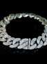 Affordable Luxury Jewelry 18K Gold Lab Grown Diamond Cuban Link Bracelet for Men