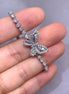 Affordable Luxury Jewelry 1.5 ctw Luxury Butterfly Bracelet with Lab Grown Diamonds