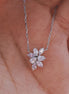 Affordable Luxury Jewelry Marquise and Pear Lab Grown Diamond Necklace