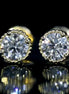 Affordable Luxury Jewelry Milgrain Bezel Lab Grown Diamond Stud Earrings (0.60-3.00 Ct. Tw.)