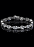 Affordable Luxury Jewelry Each 0.5-carat 0.3-carat Oval and Round Lab Grown Diamond Tennis Bracelet