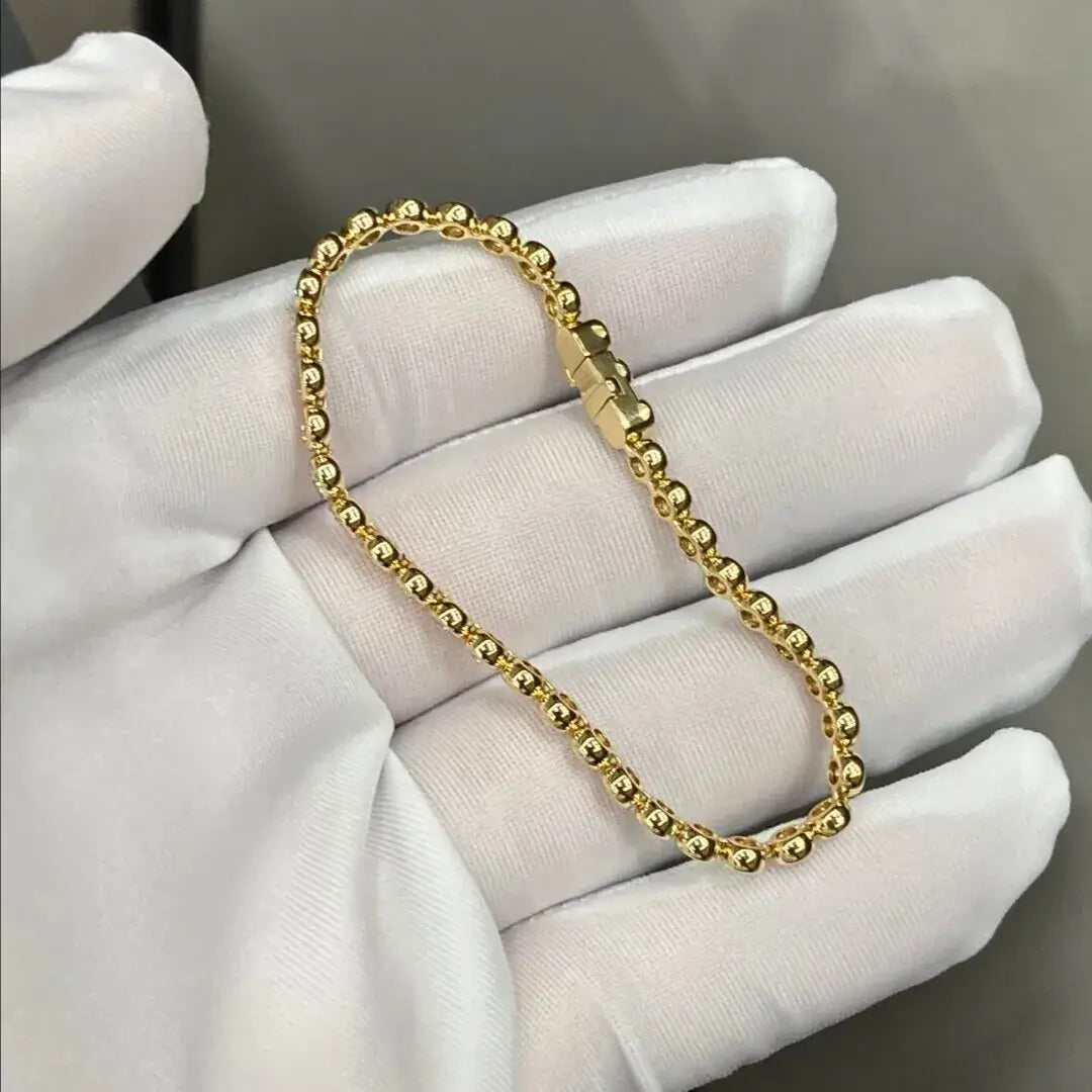 Affordable Luxury Jewelry Each 0.1-carat Lab Grown Diamond Bezel Set Stackable Tennis Bracelet