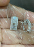 Affordable Luxury Jewelry Emerald Cut Lab Diamond Clip-On Earrings